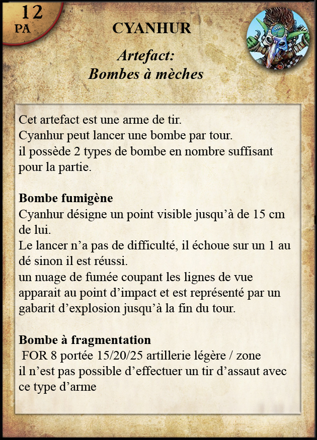 Bombes à Mèches